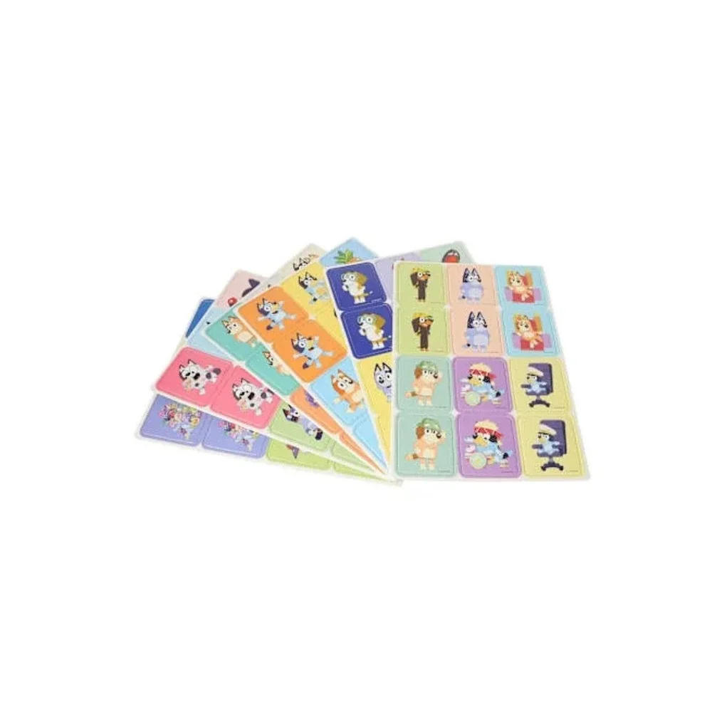 Bluey™ My Memory Game‎ 72 Cards Matching Skills 2-6 Players Portable & Durable